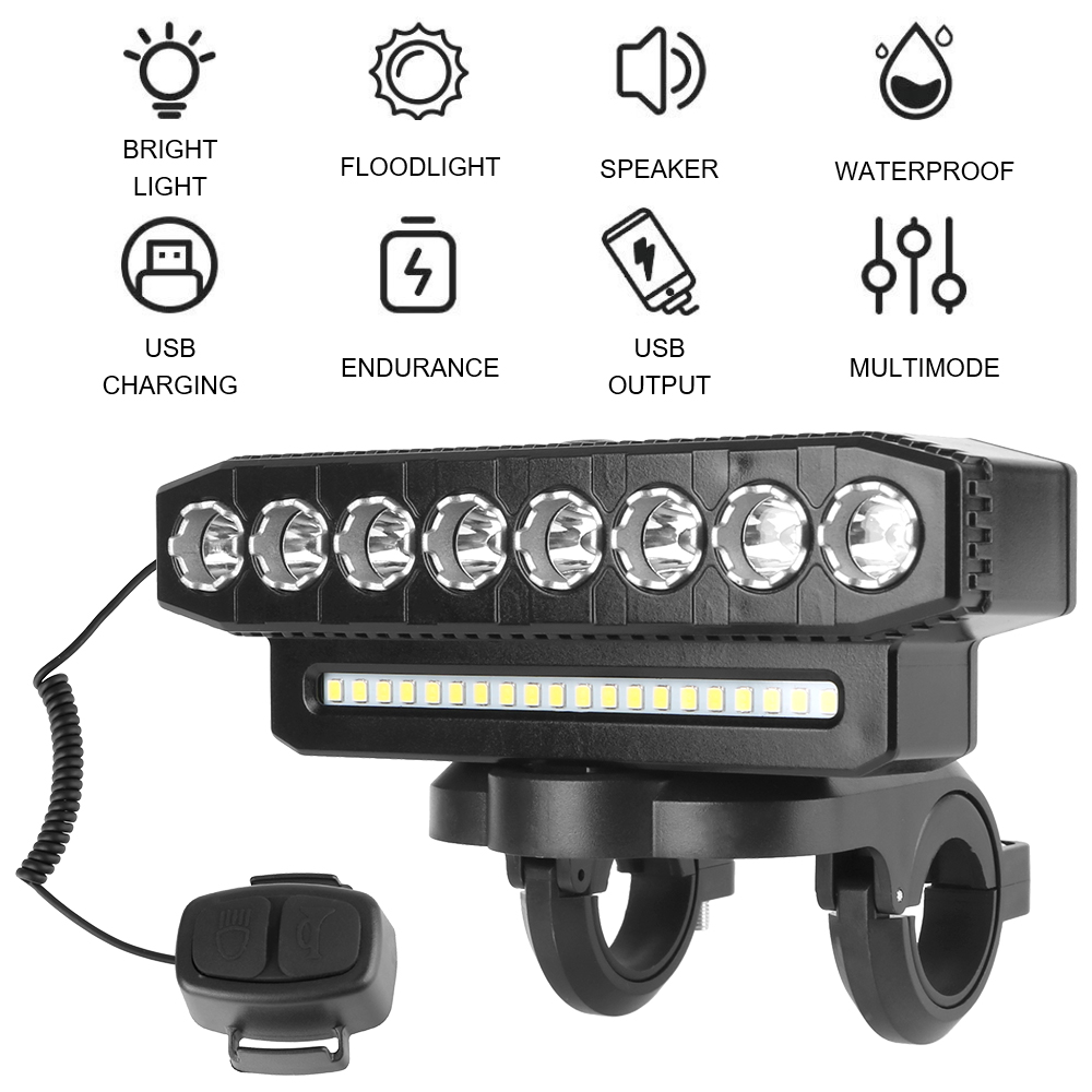 Universal Motorcycle Led Headlight Projector - Lampu Sorot Sepeda Motor Tahan Air