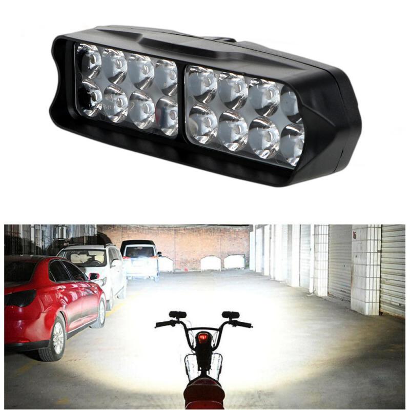 Universal Motorcycle Led Headlight Projector - Lampu depan sepeda motor Led 8