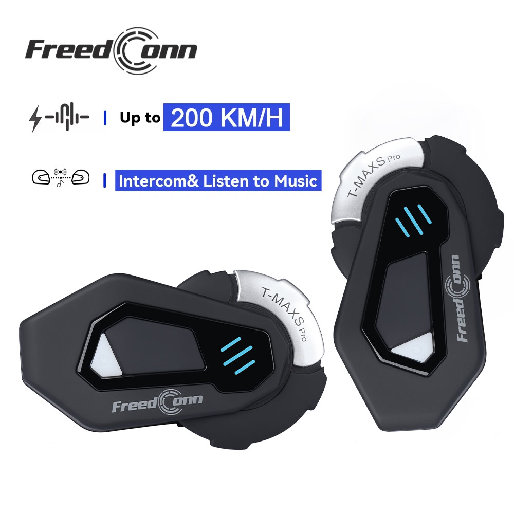 FreedConn T MAX S PRO Interkom - Universal Motorcycle Helmet Intercom Headset ulasan dan harga