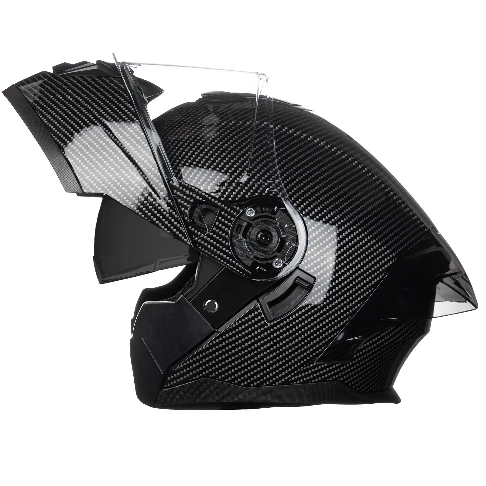 Helm Motor Modular Crown Racin - Dual Visor Motorcycle Racing Helmet ulasan dan harga